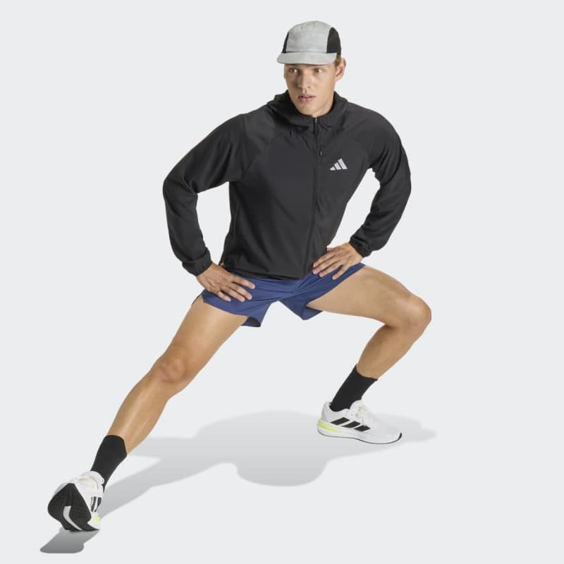 adidas Men's adi365 Running Essentials Jacket- Black