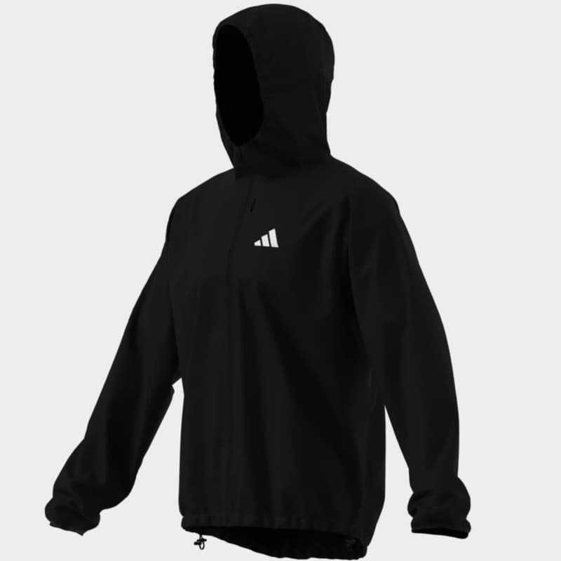 adidas Men's adi365 Running Essentials Jacket- Black