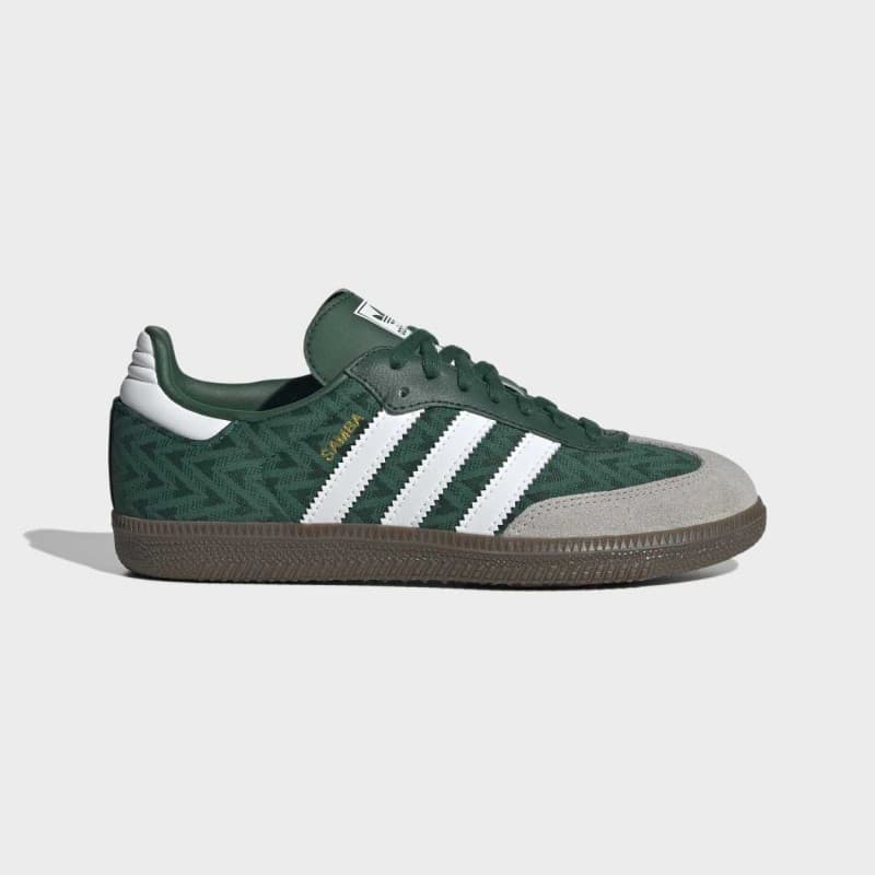 adidas Womens' Samba OG Shoes-Green