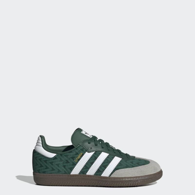 adidas Womens' Samba OG Shoes-Green