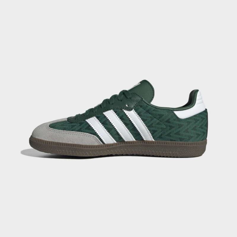 adidas Womens' Samba OG Shoes-Green