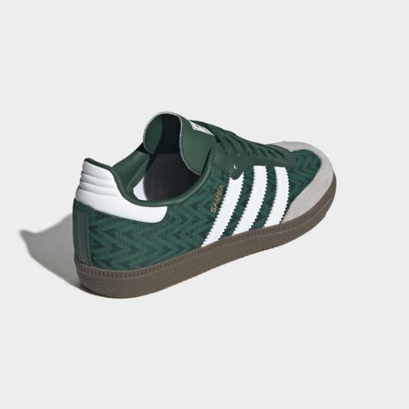 adidas Womens' Samba OG Shoes-Green