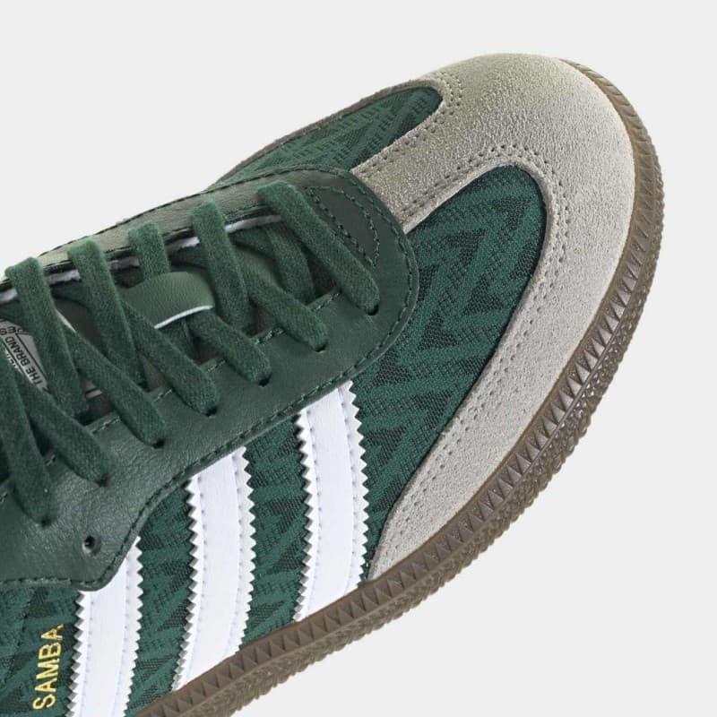 adidas Womens' Samba OG Shoes-Green