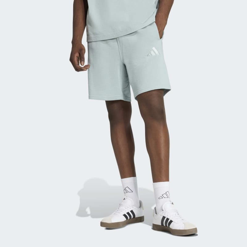 adidas Men's ALL SZN French Terry Shorts - Green