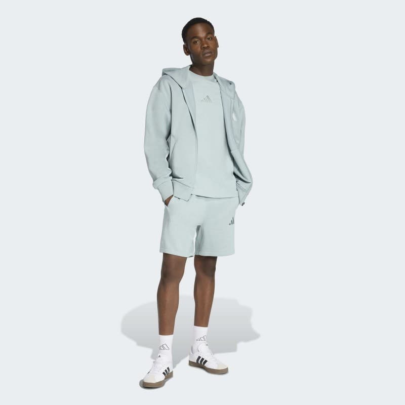 adidas Men's ALL SZN French Terry Shorts - Green