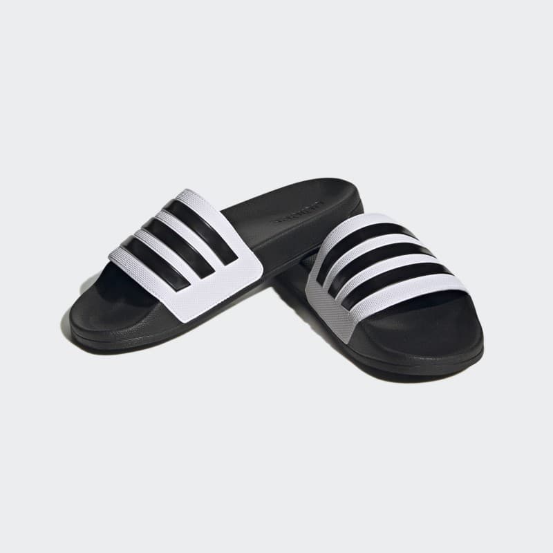 adidas Men's Adilette Shower Slides - White