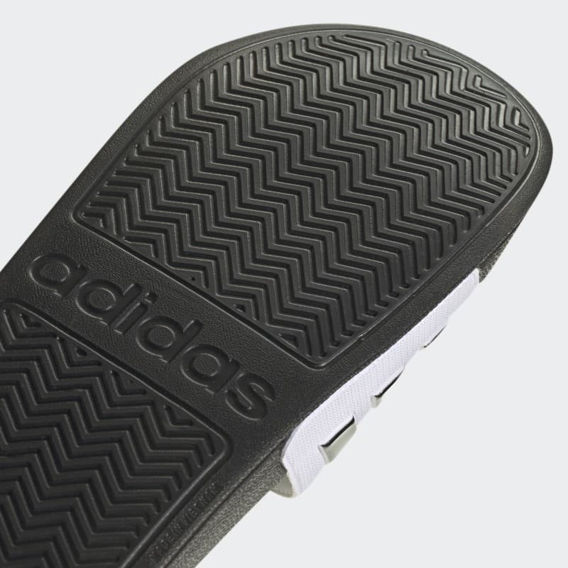 adidas Men's Adilette Shower Slides - White