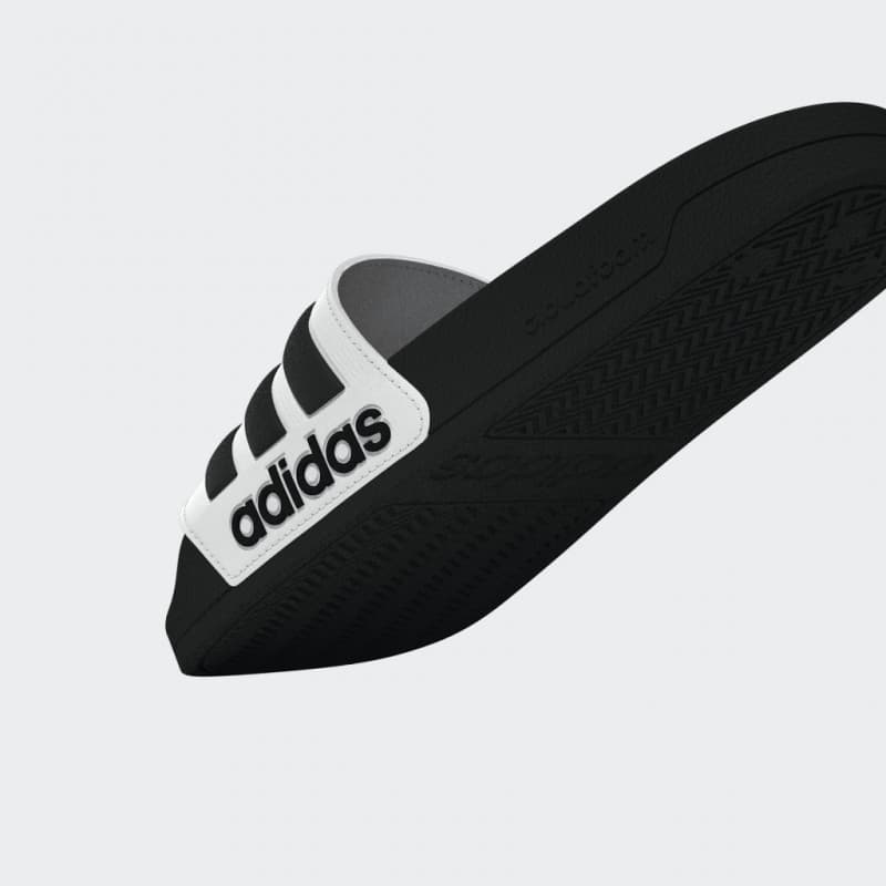 adidas Men's Adilette Shower Slides - White