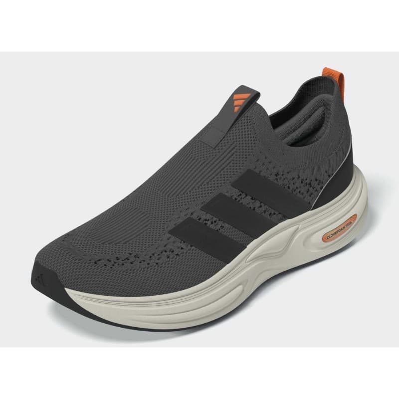 adidas Men's CLOUDFOAM CUXXION SOCK SHOES - Brown