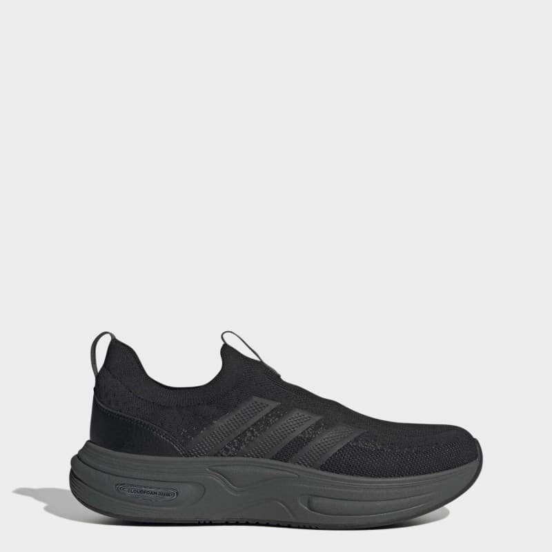 adidas Men's CLOUDFOAM CUXXION SOCK SHOES - Black