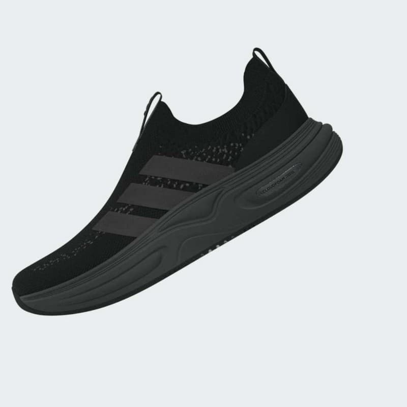 adidas Men's CLOUDFOAM CUXXION SOCK SHOES - Black