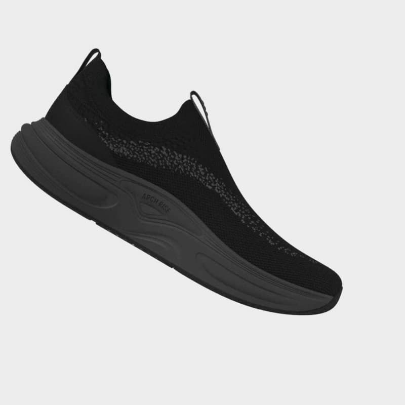adidas Men's CLOUDFOAM CUXXION SOCK SHOES - Black