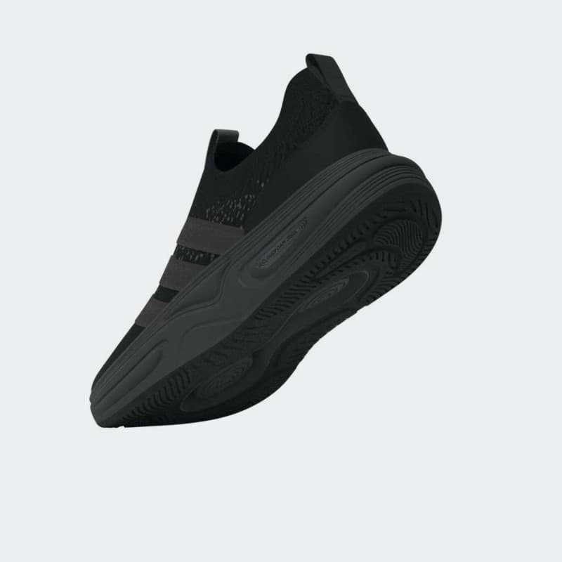 adidas Men's CLOUDFOAM CUXXION SOCK SHOES - Black
