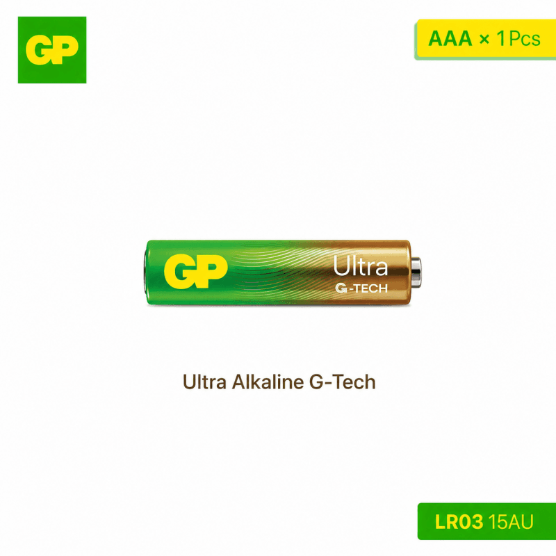 بطارية GP LR06 AAA (عدد 1) فائقة القلوية من G-Tech