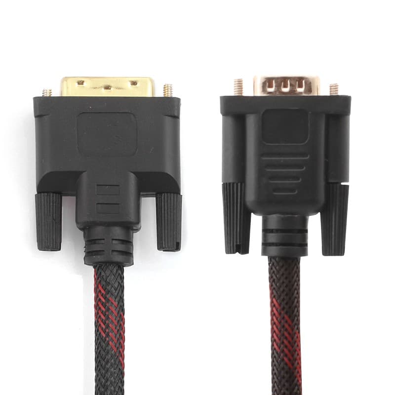كيبل كمبيوتر DVI to VGA طول 1.5 متر