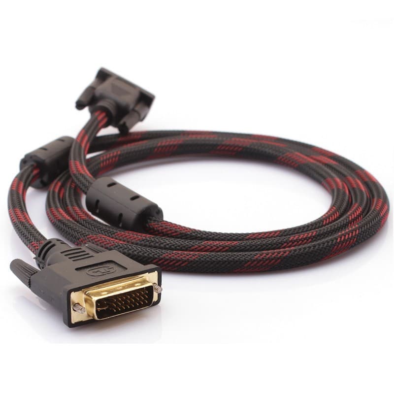كيبل كمبيوتر DVI to VGA طول 1.5 متر