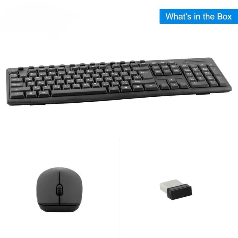 كيبورد وماوس MK290 مكتبي لاسلكي (USB) 2.4 جيجا هيرتز