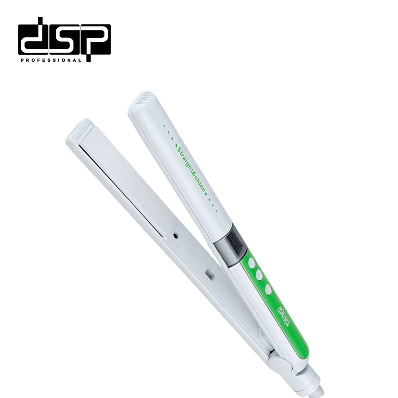 مكواة فرد شعر ديجيتال دي إس بي DSP 10022 - أخضر