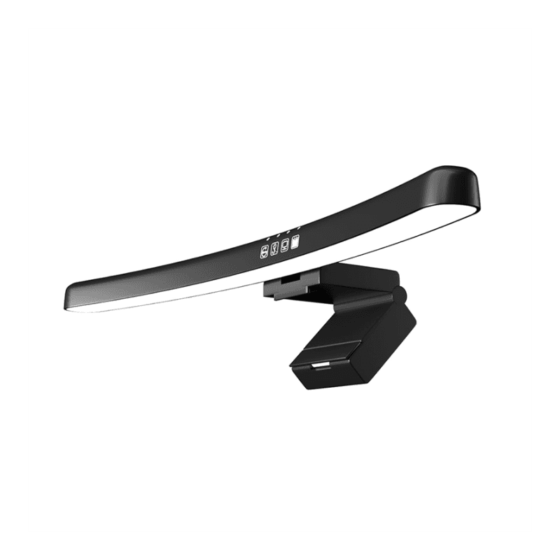 Curve Monitor Lamp-Black