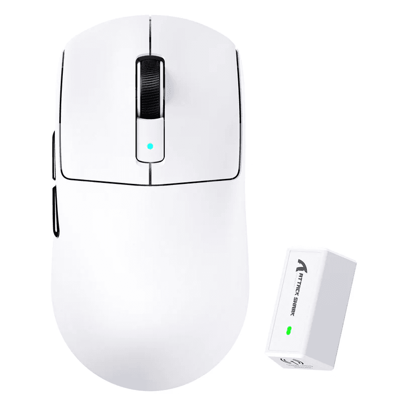 Attack Shark R6 Mouse-White
