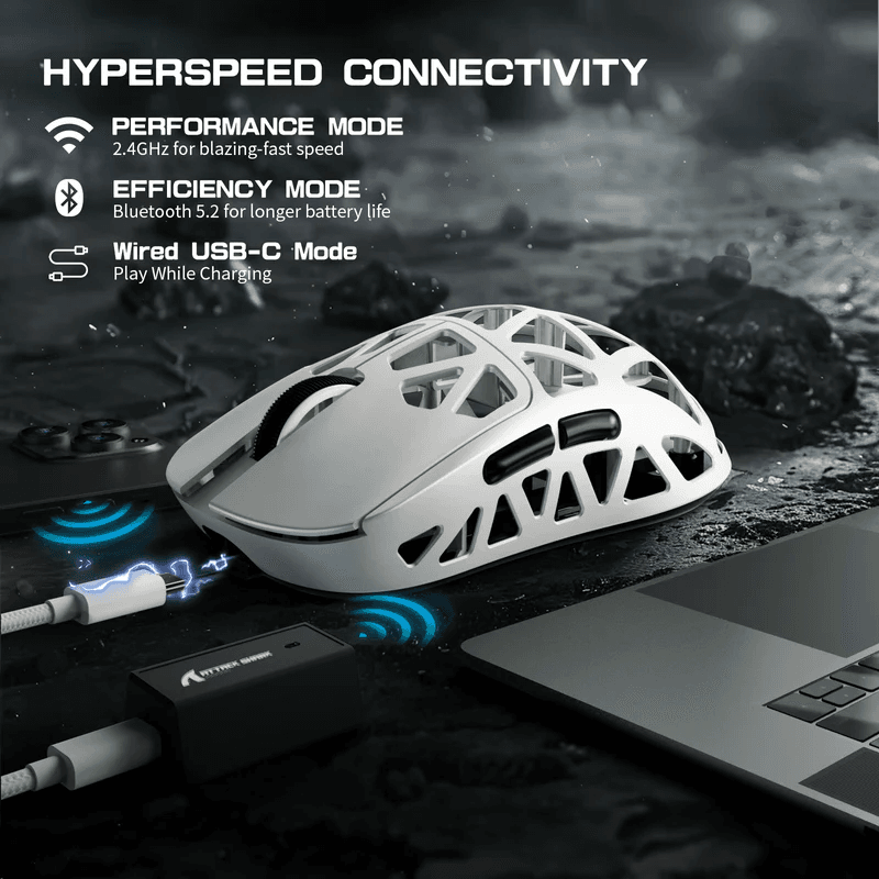 Attack Shark R2 Mouse-White