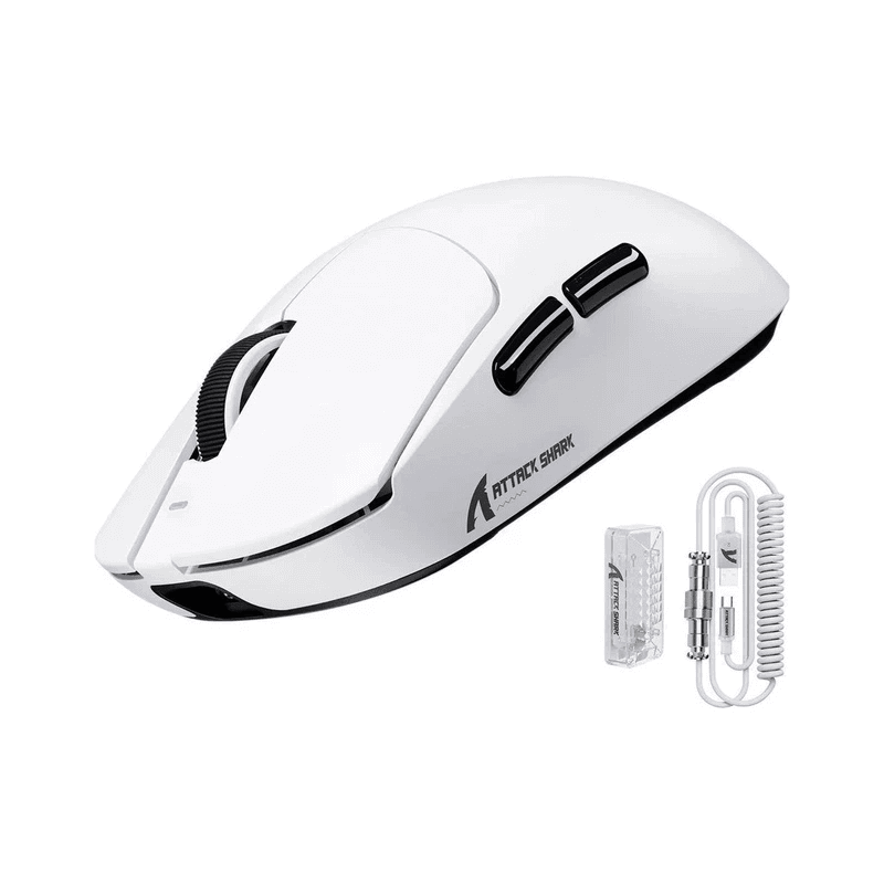 Attack Shark X8 Ultra Mouse-White