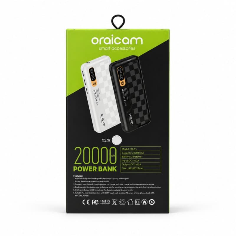 Oraimo 20000mAh Power Bank