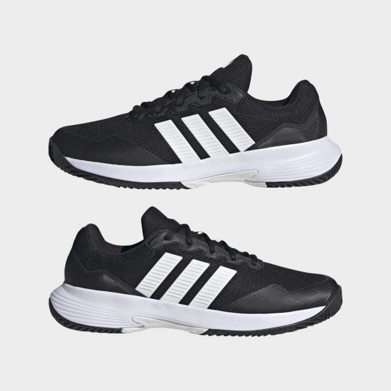 adidas Men's GameCourt 2 Tennis Shoe - Black
