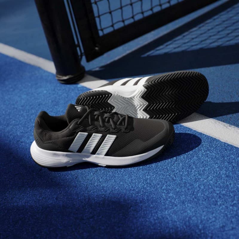 adidas Men's GameCourt 2 Tennis Shoe - Black