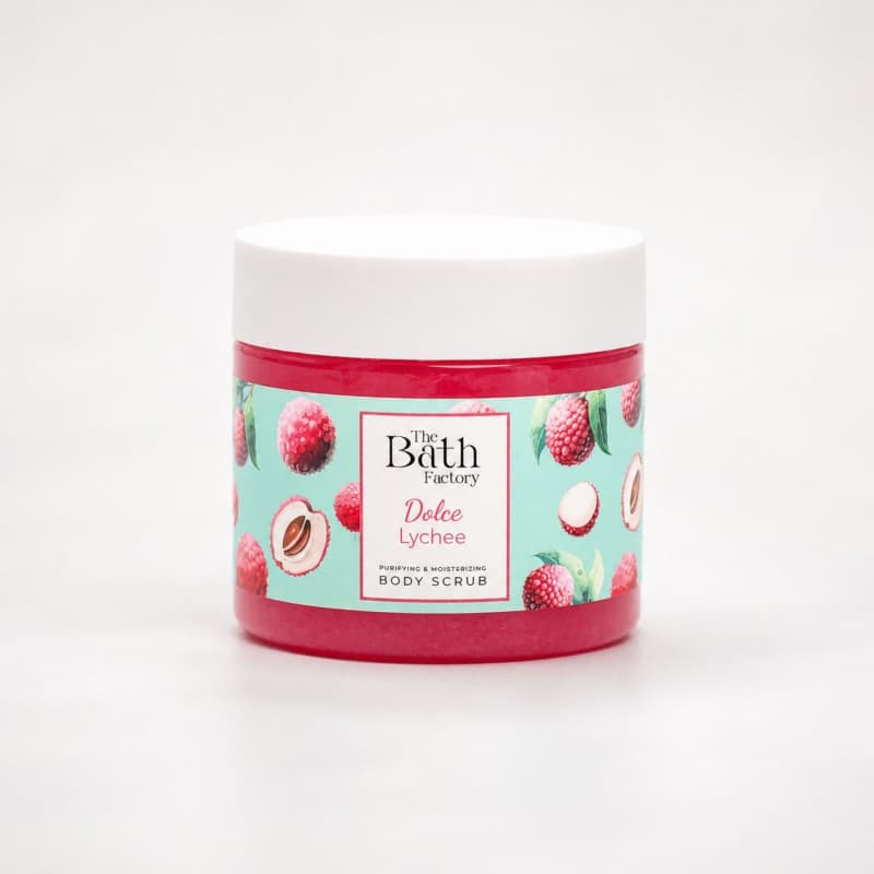 The Bath Factory Dolce Lychee Body Scrub 400ml