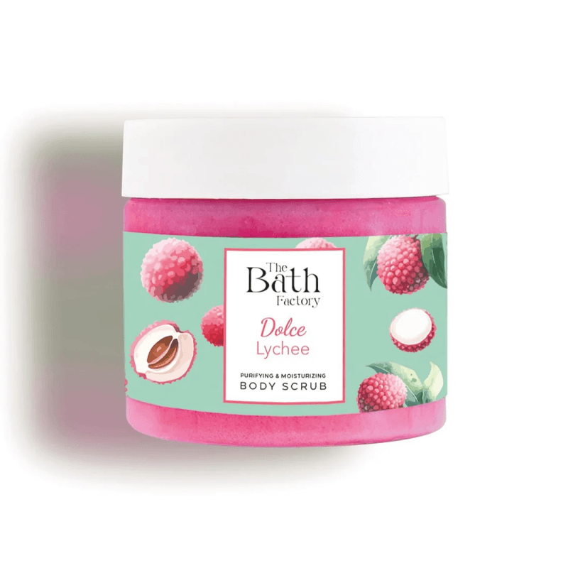 The Bath Factory Dolce Lychee Body Scrub 400ml