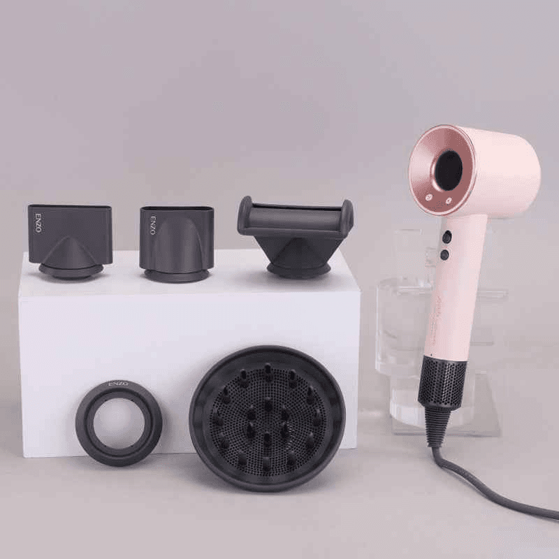 Enzo DY-888 Dyson Supersonic Hair Dryer -Pink