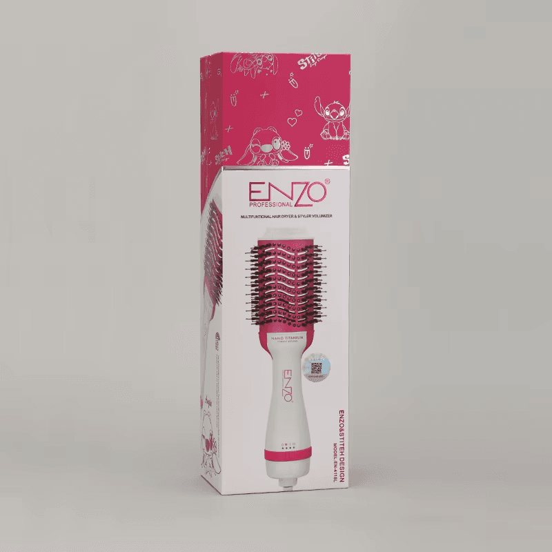 فرشاة تصفيف الشعر الكهربائية من Enzo