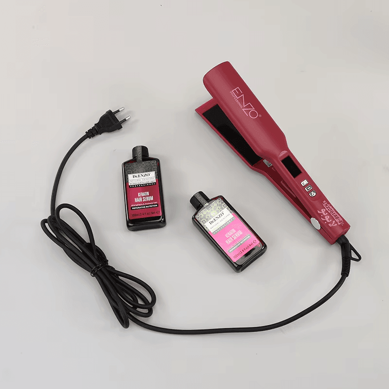 ستريتنر شعر بروفيشنال مع شاشة ديجيتال من Enzo
