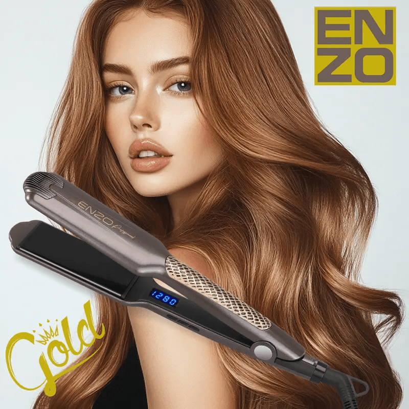 مكواة فرد الشعر الاحترافية Enzo en-3855 بفيتامين E
