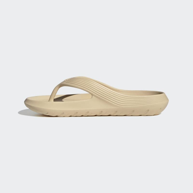 adidas Unisex' Adicane Flip-Flops Slides - Beige