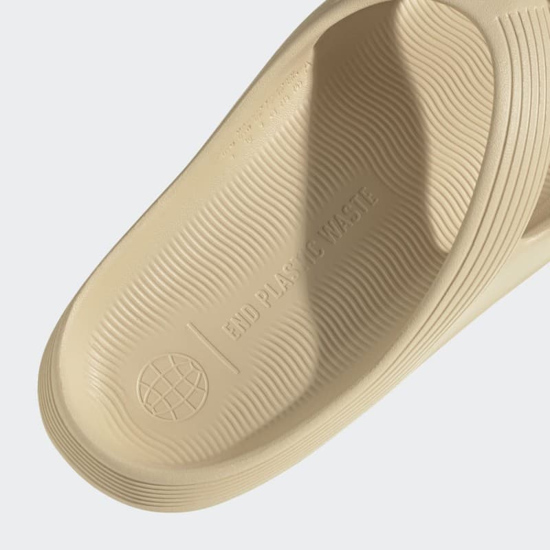 adidas Unisex' Adicane Flip-Flops Slides - Beige