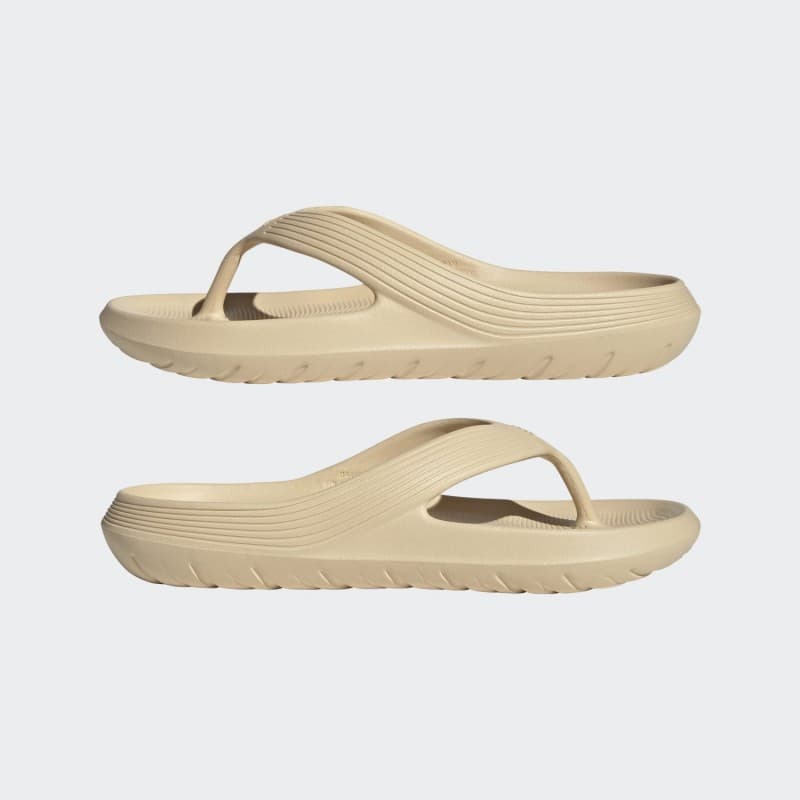 adidas Unisex' Adicane Flip-Flops Slides - Beige