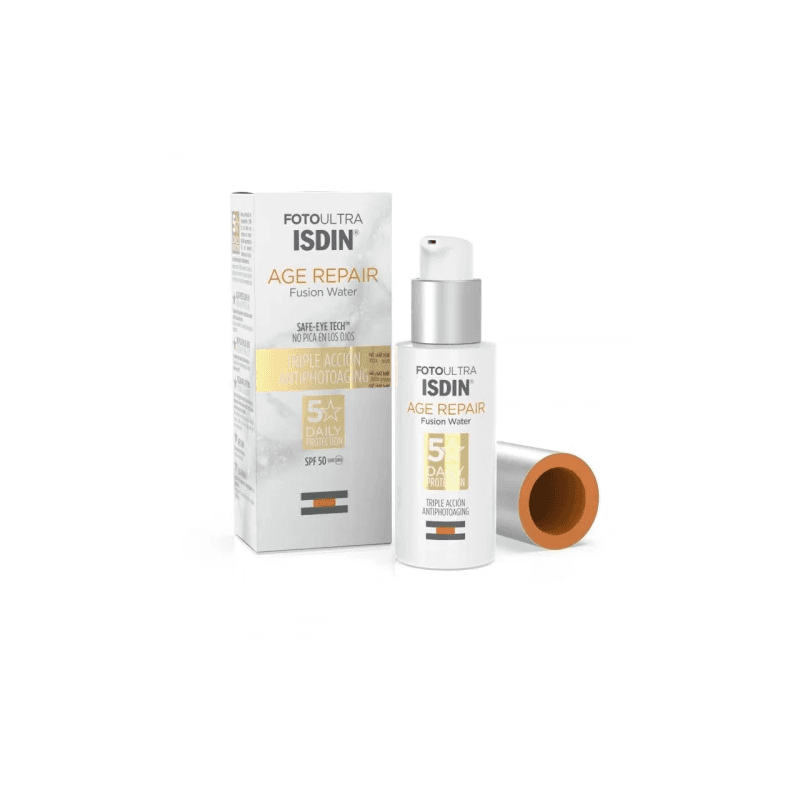 واقي ISDIN FotoUltra Age Repair Fusion Water SPF 50