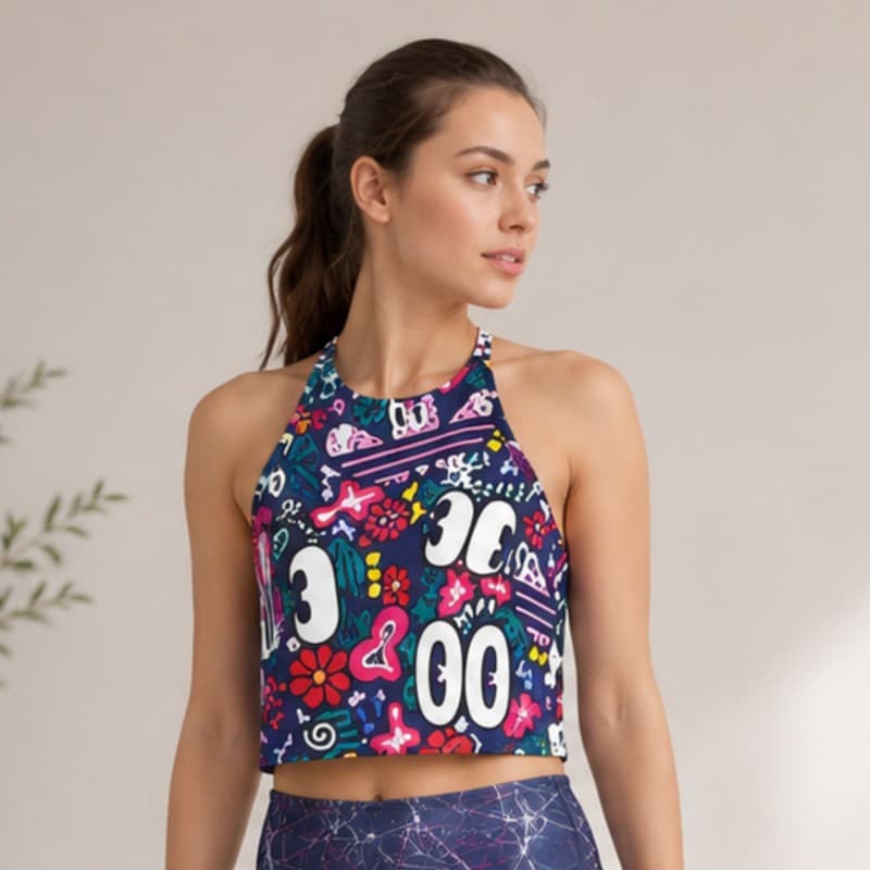 adidas Womens' Cropped Tank Top- توب تانك اديداس كروبد للنساء بألوان متعددة