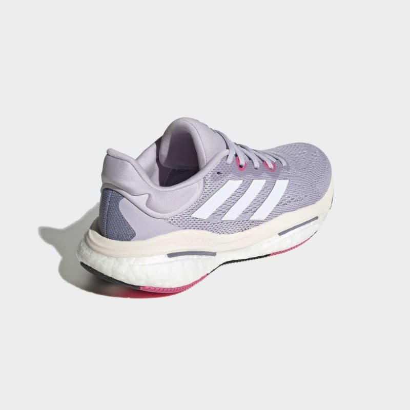 adidas Women's SolarGlide 6 Running Shoes- Purple