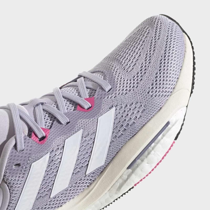 adidas Women's SolarGlide 6 Running Shoes- Purple