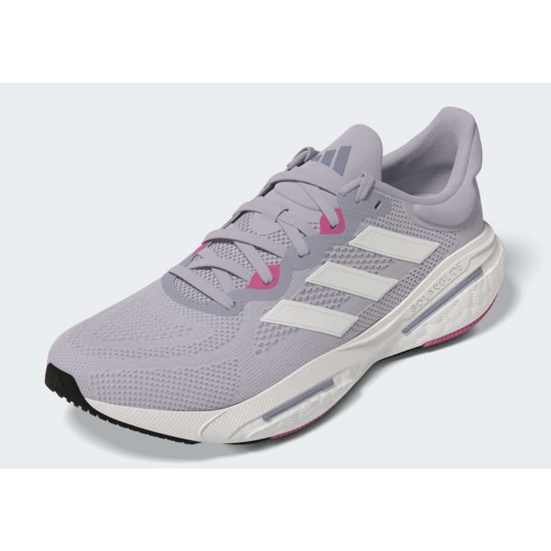 adidas Women's SolarGlide 6 Running Shoes- Purple