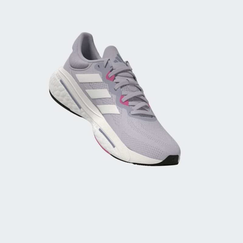 adidas Women's SolarGlide 6 Running Shoes- Purple