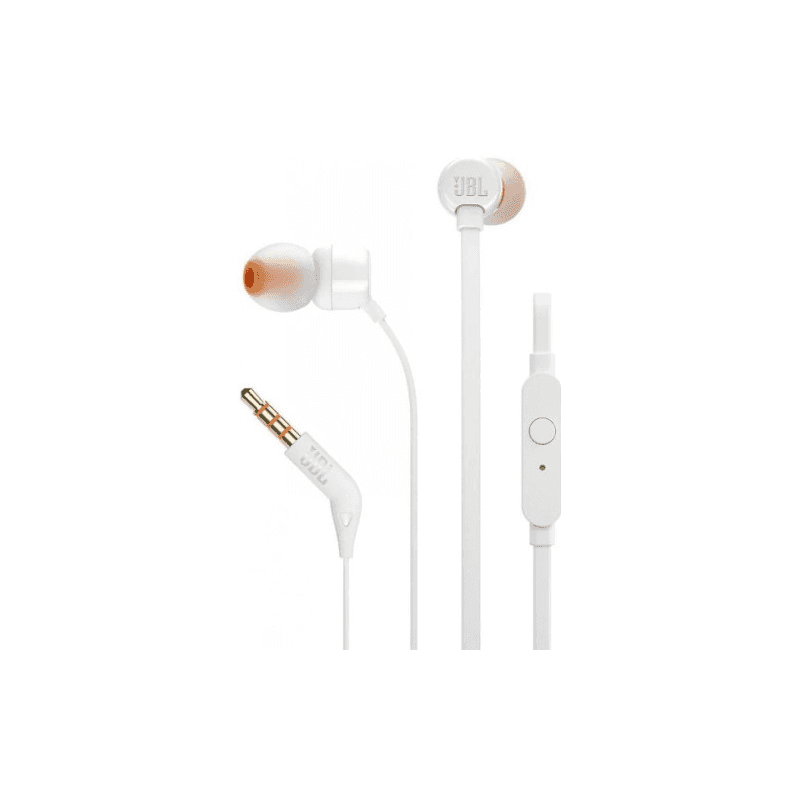 سماعة TUNE 110 - JBL - TYPE C لون ابيض