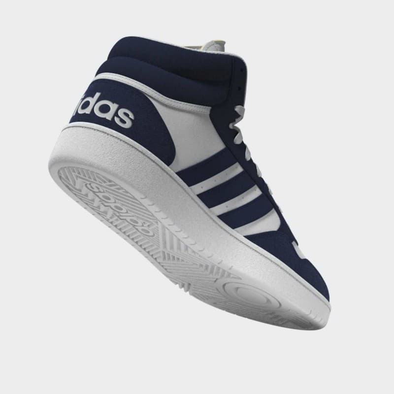 adidas Men's Hoops 3.0 Mid Shoes - White