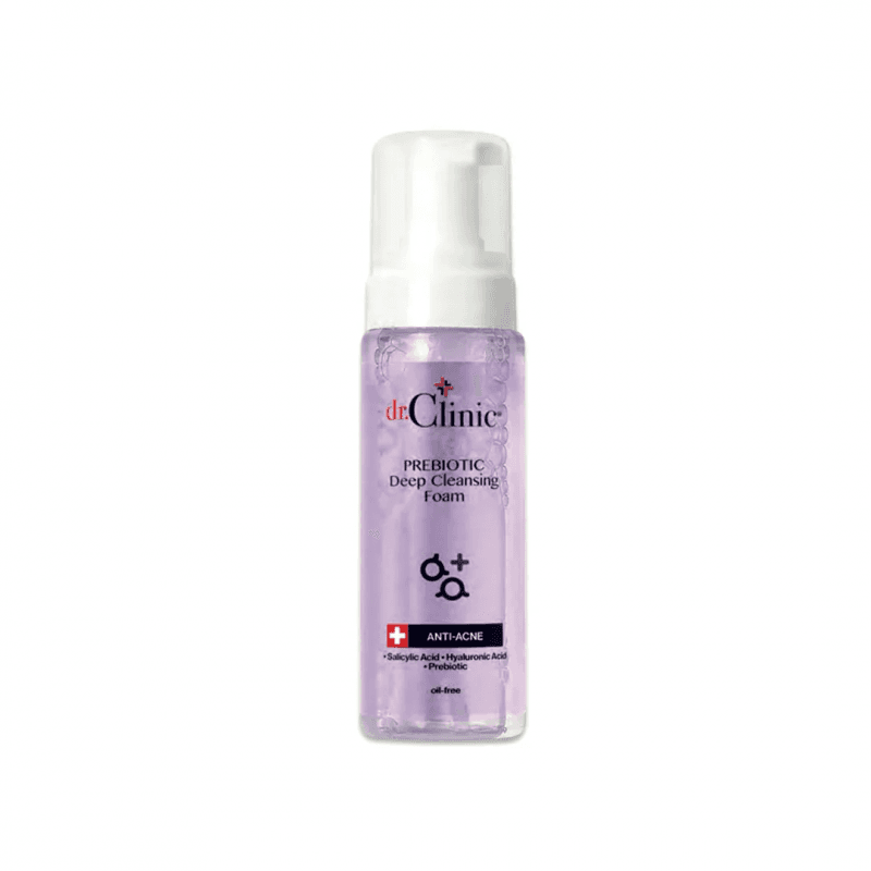 غسول رغوي بريبايوتك مضاد لحب الشباب Dr.Clinic