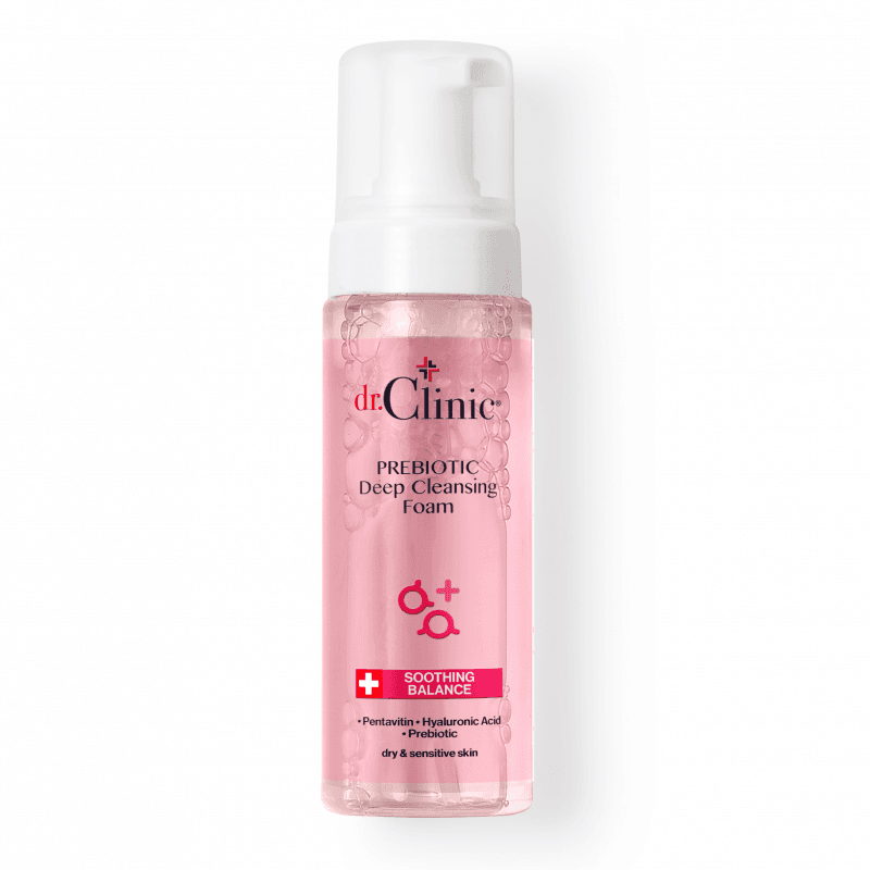 غسول رغوي بريبايوتك منظف عميق Dr.Clinic