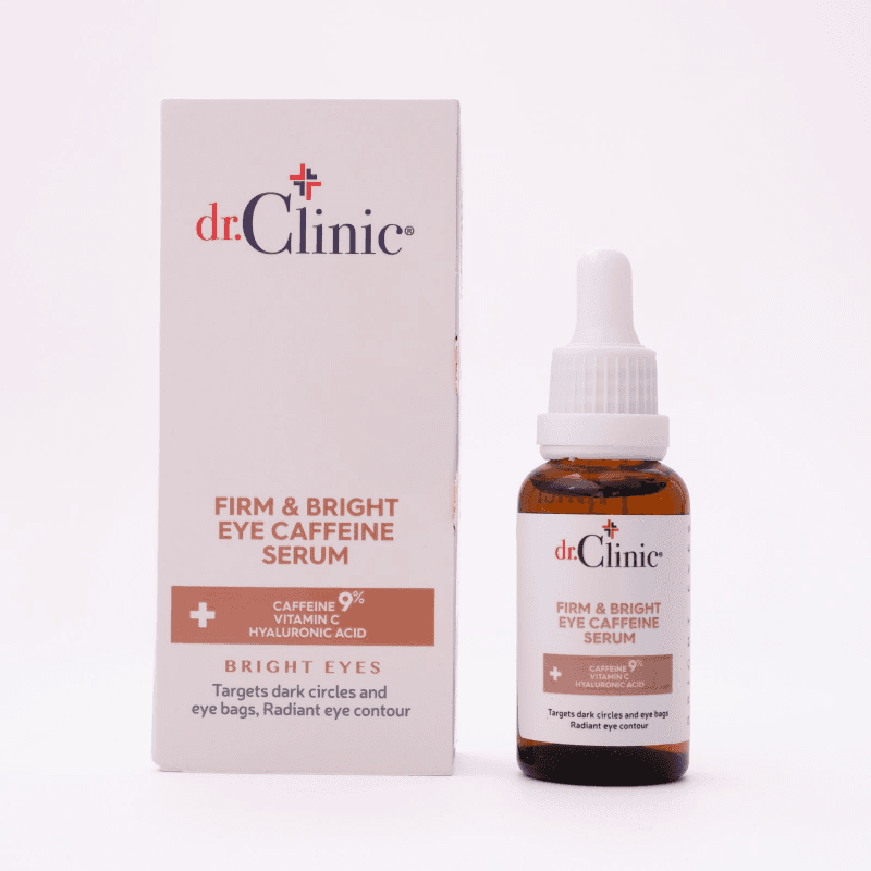 سيروم مشد ومضيء لمحيط العين بالكافيين Dr.Clinic