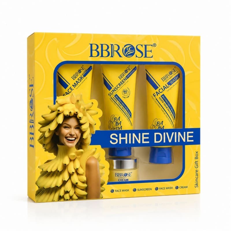BBRose Skin Care Gift Box ( ماسك وجه و واقي شمس و غسول للوجه و كريم )